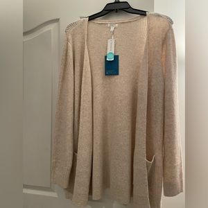 Market & Spruce Tan Cardigan